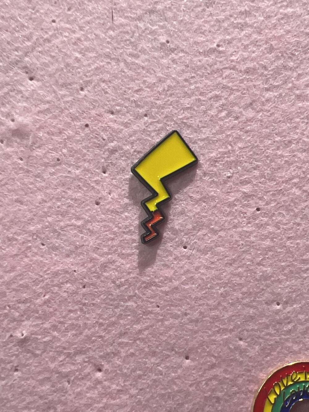 Pokémon Pikachu Tail Enamel Lapel Pin